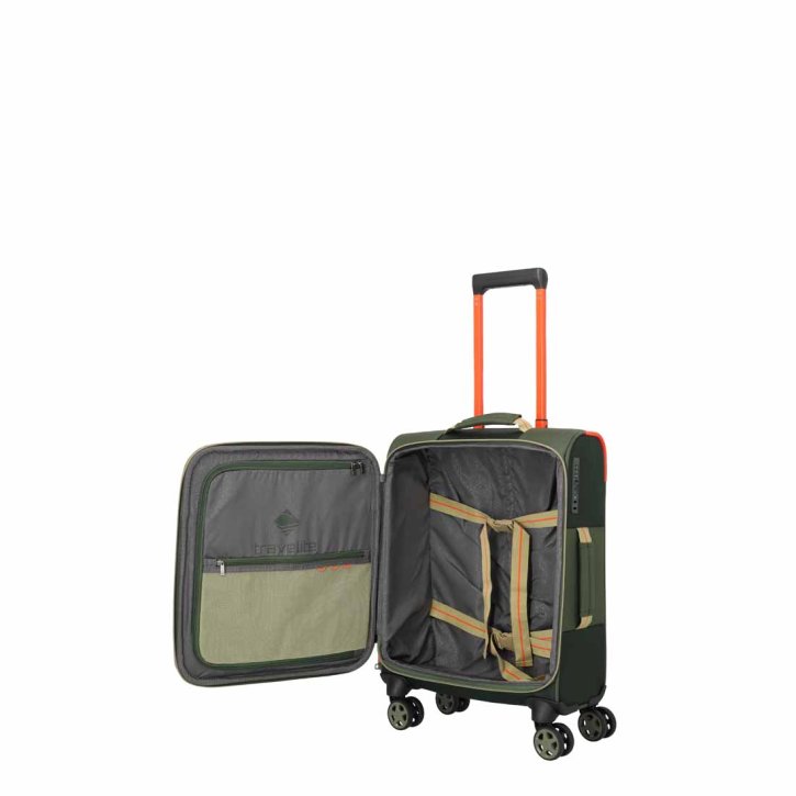 Travelite COLOR CRAZE 4w Trolley S oliv